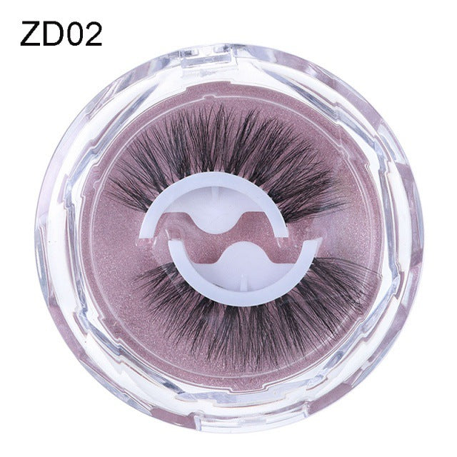 Self-adhesive Reusable Glue-free Eye Lashes With Natural Curl