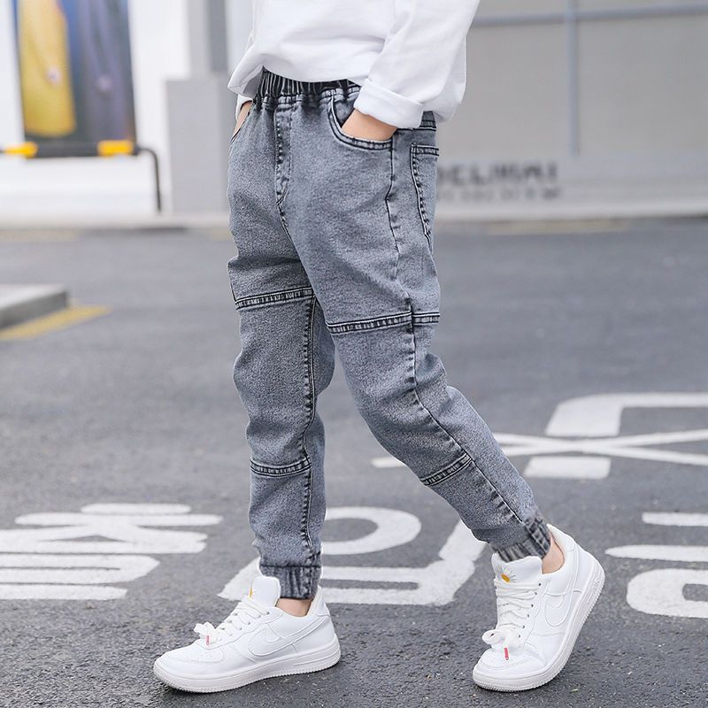 Boys' Jeans Spring And Autumn Models New Spring - Premium Jongens broeken from My Store - Just €36.45! Shop now at KIYOO Royal Brand