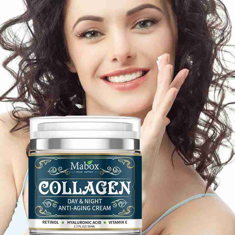 Collagen  Moisturizing Facial Cream Skin Care - Premium Cosmetica from My Store - Just €31.97! Shop now at KIYOO Royal Brand