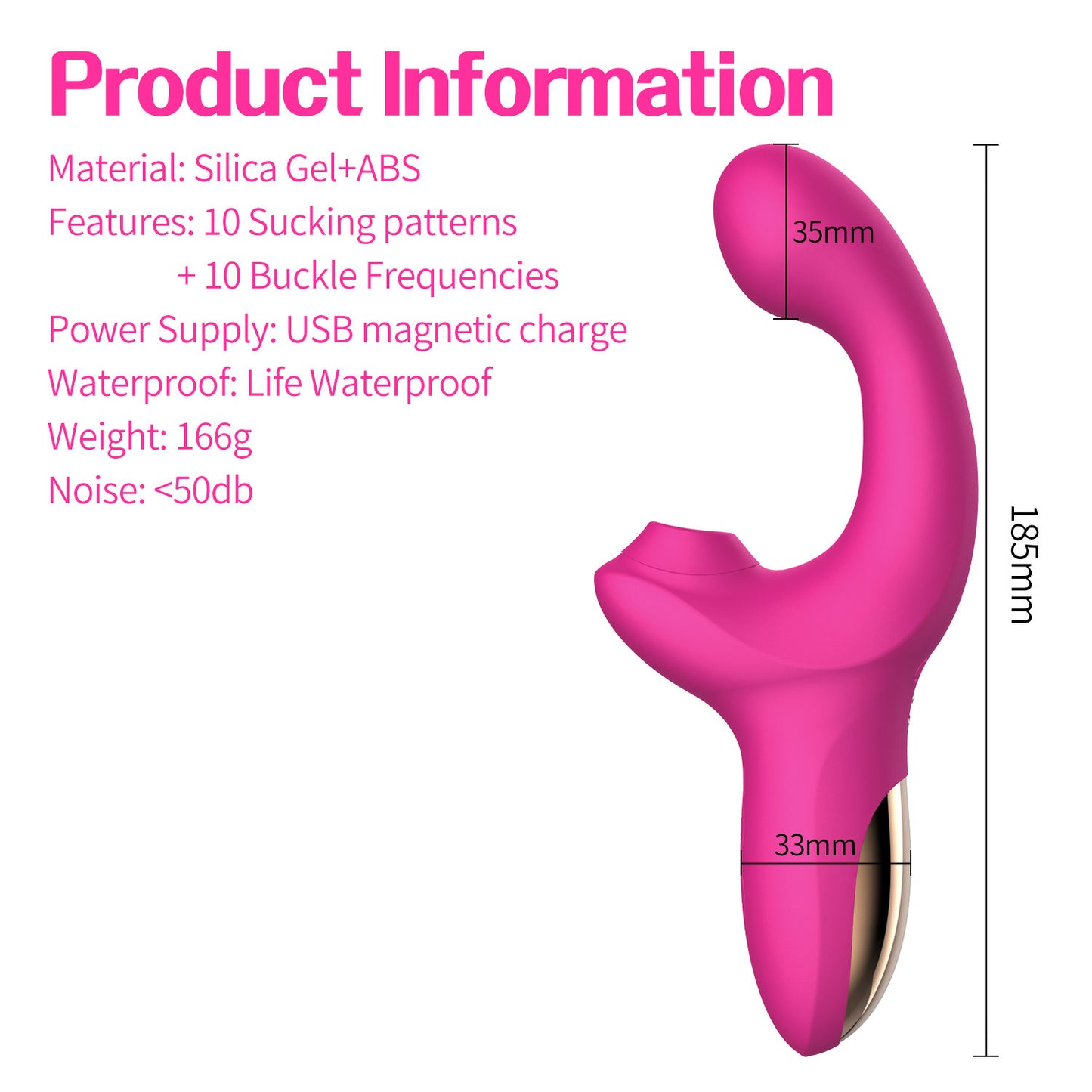 G-spot Massage Finger Button Multi-frequency Sucking Massager - Premium sextoys from My Store - Just €85.93! Shop now at KIYOO Royal Brand