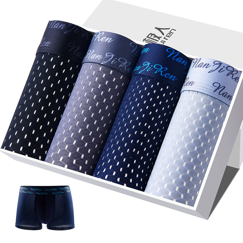 Modal Boxer Shorts Breathable Large Size Fatty Boxer Shorts Head Box - Premium Ondergoed from My Store - Just €55.61! Shop now at KIYOO Royal Brand