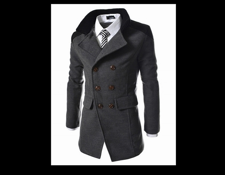 Double faced warm coat - Premium Jassen from My Store - Just €53.09! Shop now at KIYOO Royal Brand