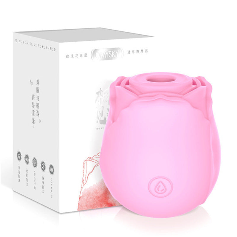 Huafeihua Rose Sucking Tongue Licking Vibrating Vibrating Egg Female  Toy Articles - Premium sextoys from My Store - Just €95.77! Shop now at KIYOO Royal Brand