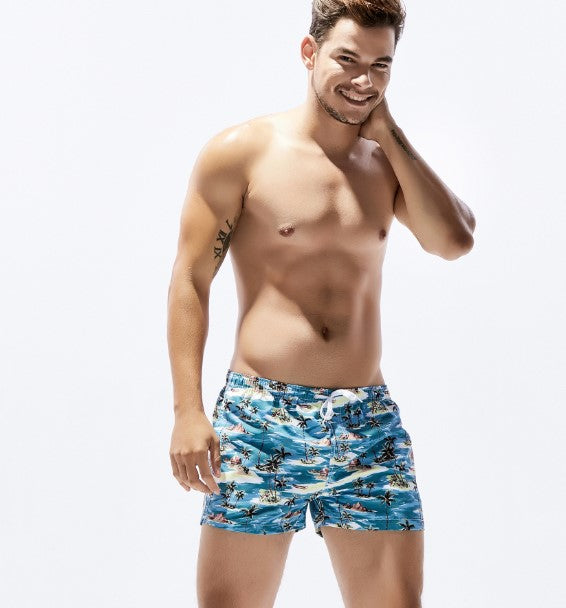 Tropics Beach Shorts - Premium Badmode from My Store - Just €28.67! Shop now at KIYOO Royal Brand