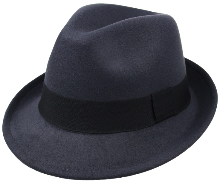 Gentleman hat jazz hat felt hat - Premium Hoeden & Petten from My Store - Just €16.65! Shop now at KIYOO Royal Brand