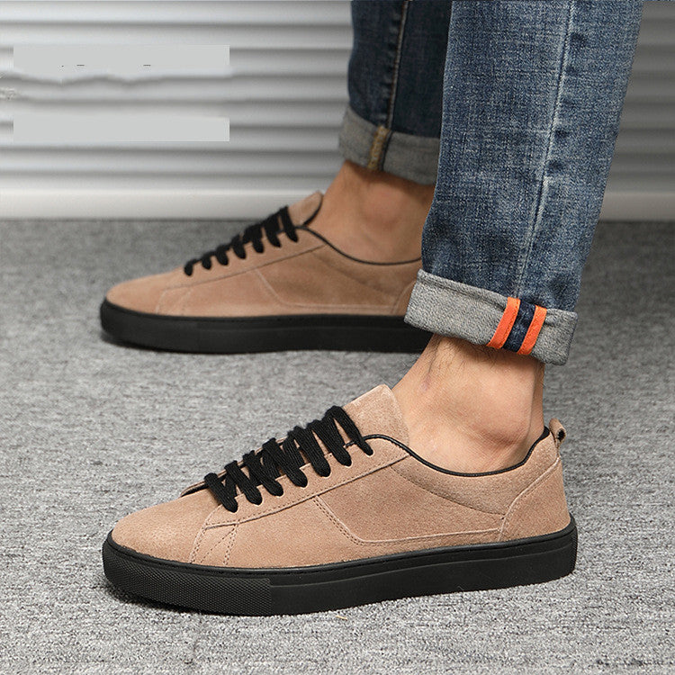 Sneakers Men's Genuine Leather Spring Style Fashion Brand Suede Suede - Premium Sneakers from My Store - Just €60.46! Shop now at KIYOO Royal Brand