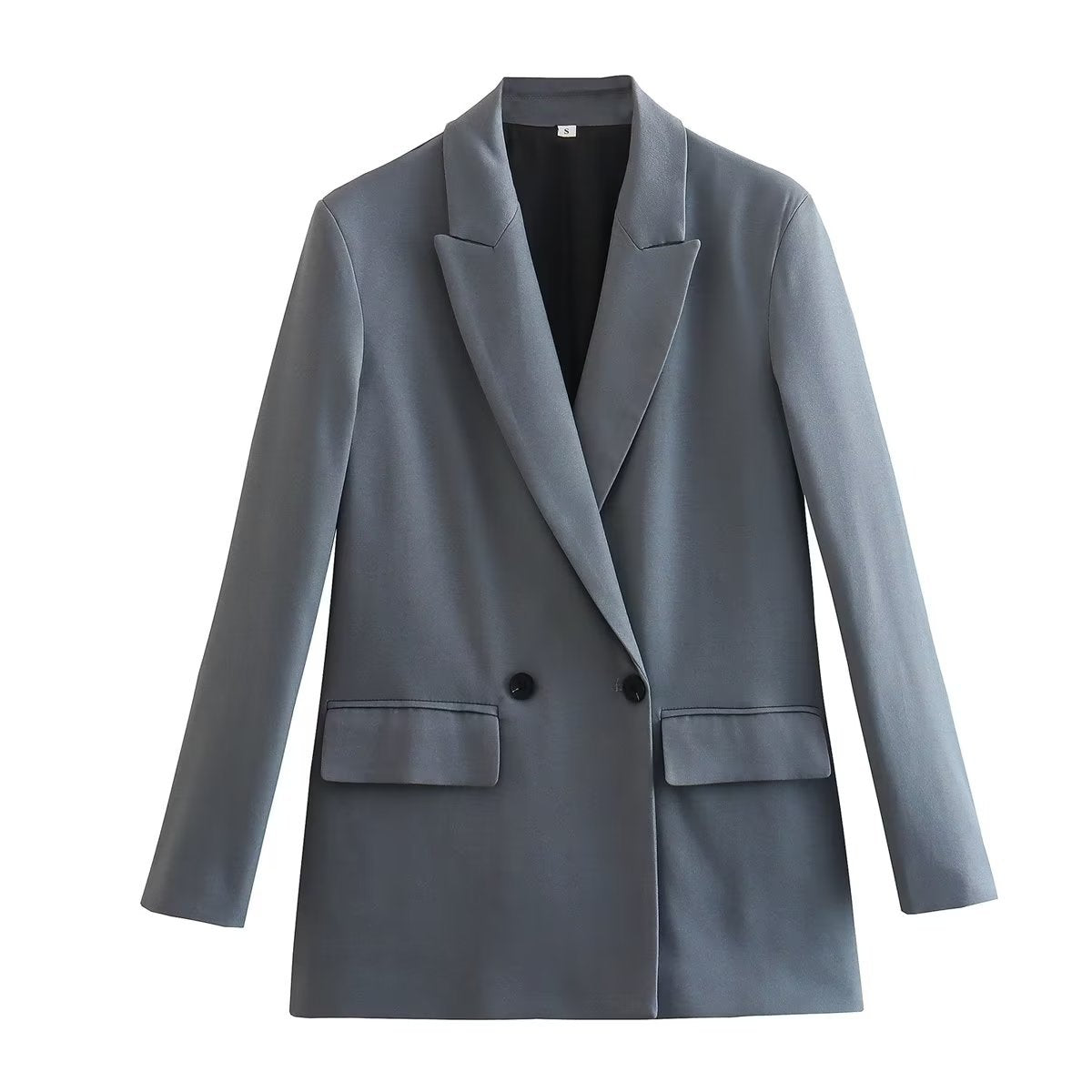 Women's Street Fashion Temperament Two Button Blazer - Premium Dames Jassen from My Store - Just €56.94! Shop now at KIYOO Royal Brand