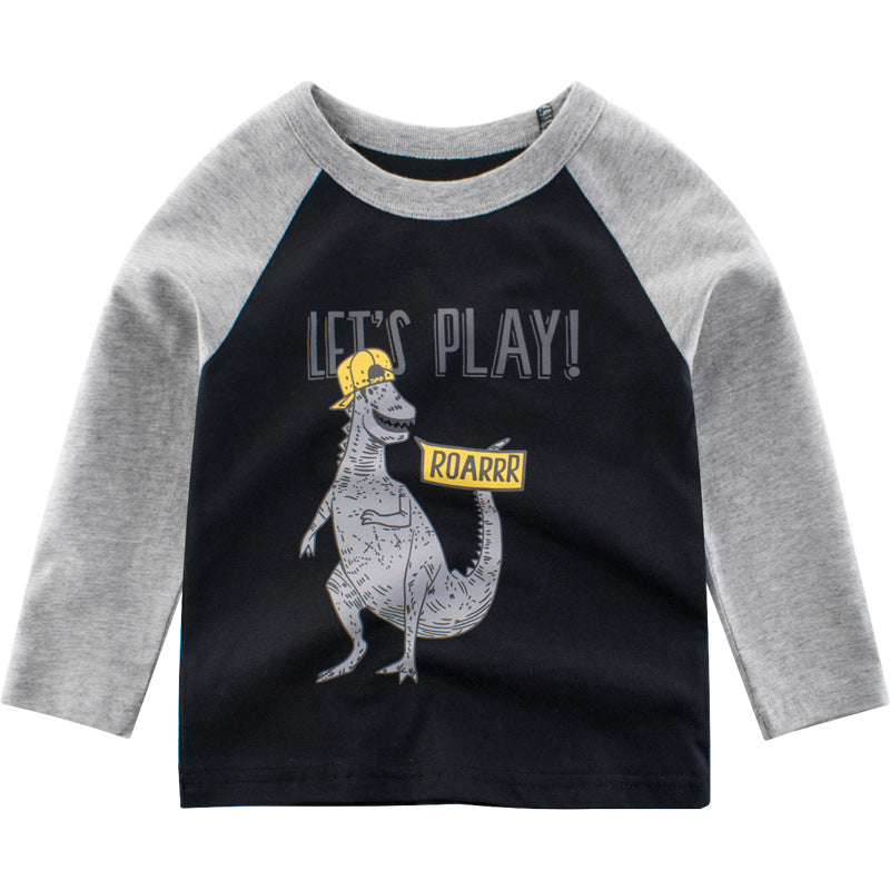 Boys Long Sleeve T-shirt - Premium T-shirt Jongens from My Store - Just €15.04! Shop now at KIYOO Royal Brand