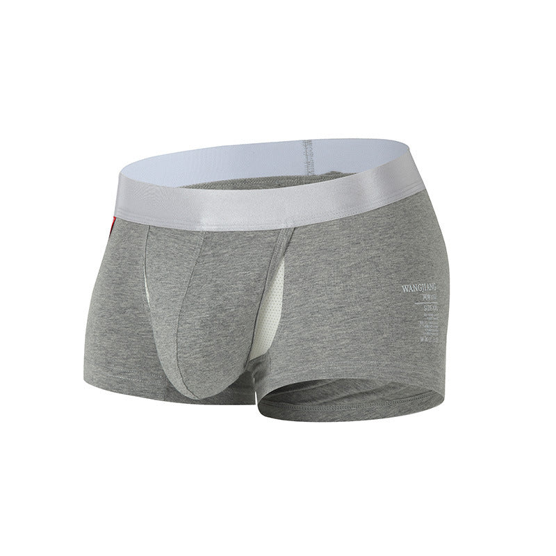 Men's Underwear Solid Color Cotton Breathable Space Capsule - Premium Ondergoed from My Store - Just €21.79! Shop now at KIYOO Royal Brand