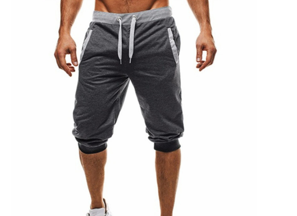 Summer New Wish Hot Hit Color Casual Cropped Trousers Sports Pants Men's Trousers - Premium korte broeken/shirts from My Store - Just €24.64! Shop now at KIYOO Royal Brand