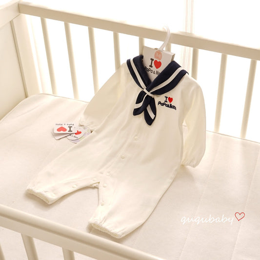 Marine stijl baby rompertjes - Premium babykleding from My Store - Just €29.91! Shop now at KIYOO Royal Brand