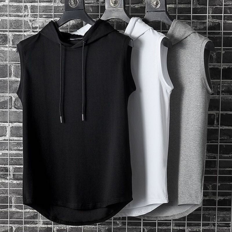 Fitness Plus-maat vest met capuchon - Premium T-shirts/Hemden from My Store - Just €21.97! Shop now at KIYOO Royal Brand