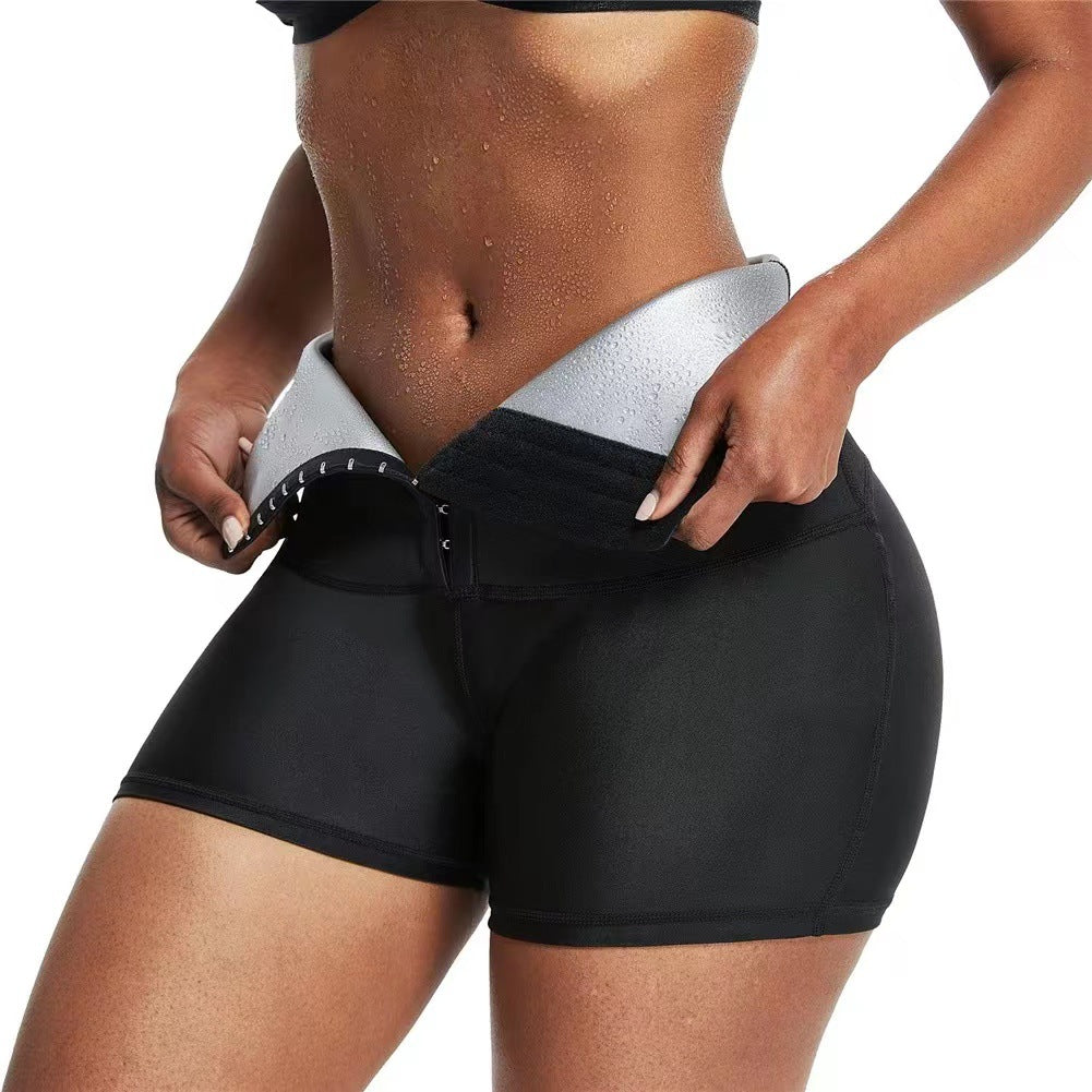 Slimming Pants Waist Trainer Shapewear Tummy Hot Thermo Sweat Leggings Fitness Workout Sweat Sauna Pants Body Shaper - Premium dames broeken from My Store - Just €25.04! Shop now at KIYOO Royal Brand