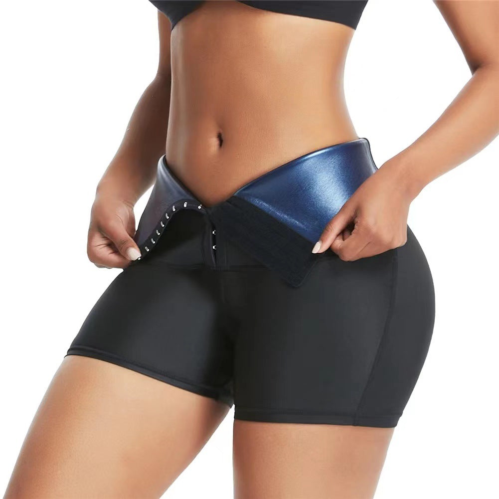 Slimming Pants Waist Trainer Shapewear Tummy Hot Thermo Sweat Leggings Fitness Workout Sweat Sauna Pants Body Shaper - Premium dames broeken from My Store - Just €25.04! Shop now at KIYOO Royal Brand