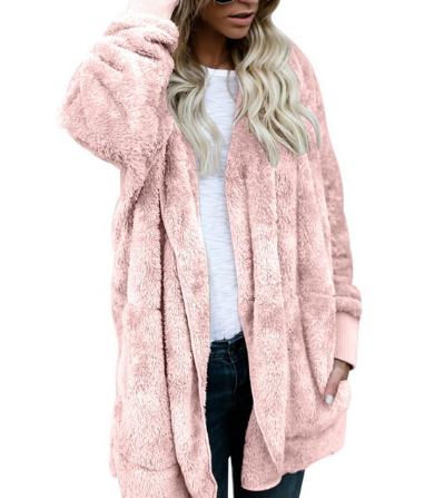 Women's Plush Warm Cotton Coat - Premium Dames Jassen from My Store - Just €27.76! Shop now at KIYOO Royal Brand