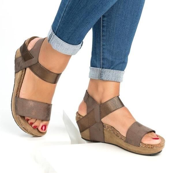 Large size casual hollowed out sandals - Premium Sandalen from My Store - Just €71.68! Shop now at KIYOO Royal Brand