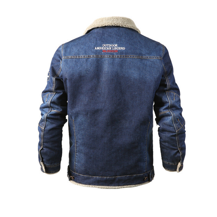 Denim jacket men - Premium Jassen from My Store - Just €69.79! Shop now at KIYOO Royal Brand