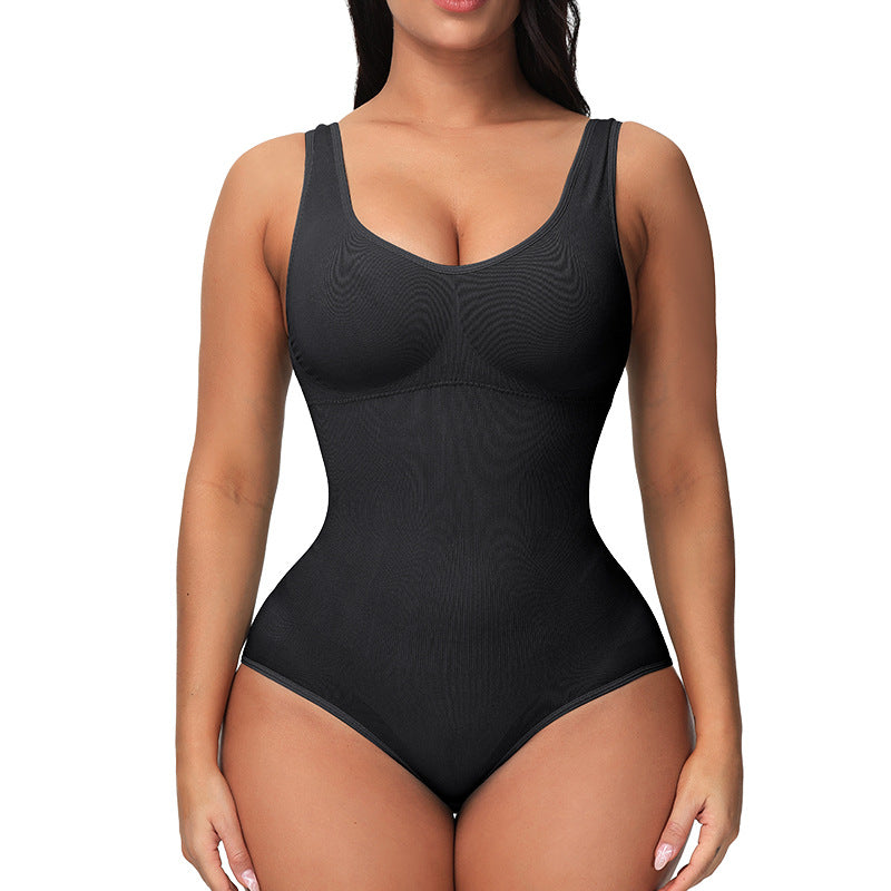 Corset Seamless One-piece Bodysuit - Premium jumpsuit from My Store - Just €28.65! Shop now at KIYOO Royal Brand