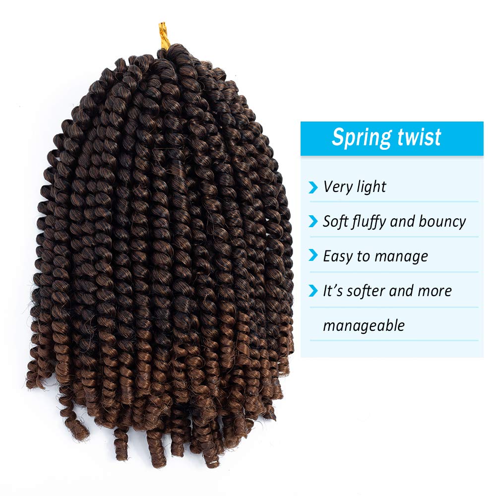 Crochet chemical fiber low temperature spring - Premium Pruiken/Waves from My Store - Just €12.89! Shop now at KIYOO Royal Brand