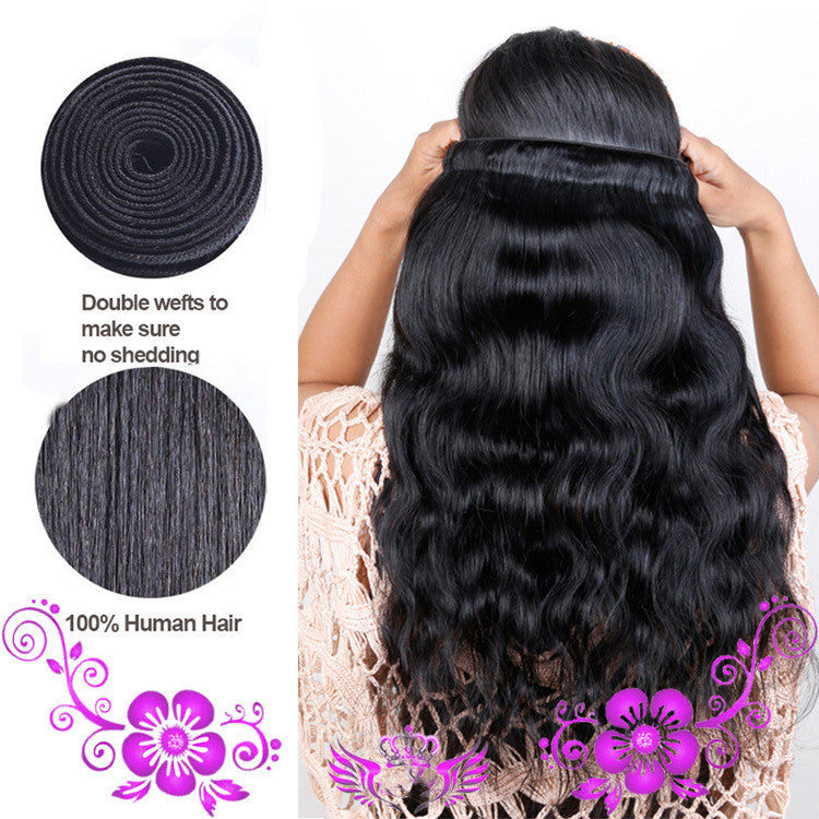 Peruvian virgin hair body wave Peru real human hair hair hair - Premium haar from My Store - Just €39.84! Shop now at KIYOO Royal Brand