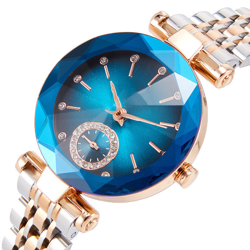 Women's Fashion Cut Two Hands Waterproof Quartz Watch - Premium Dames Horloges from My Store - Just €53.02! Shop now at KIYOO Royal Brand