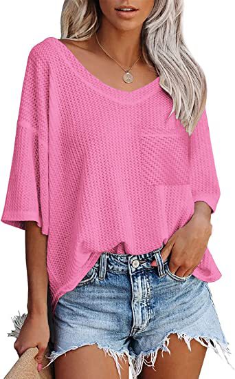 Tops Met Opgestikte Zak - Premium topjes/shirt from My Store - Just €36.24! Shop now at KIYOO Royal Brand