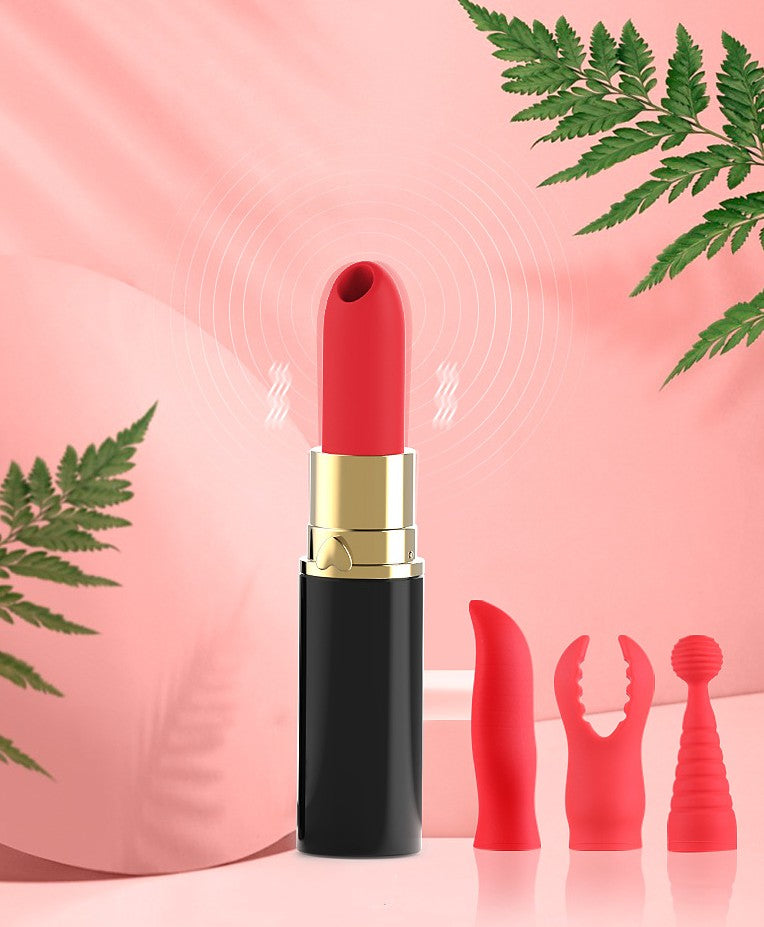 Lipstick Egg Sucking Vibrator Nursing Tools - Premium sextoys from My Store - Just €68.93! Shop now at KIYOO Royal Brand