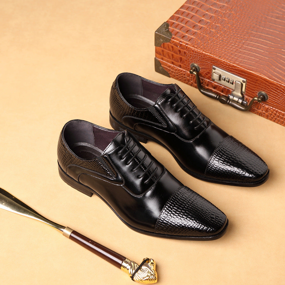 Business leather shoes - Premium veterschoenen from My Store - Just €42.52! Shop now at KIYOO Royal Brand