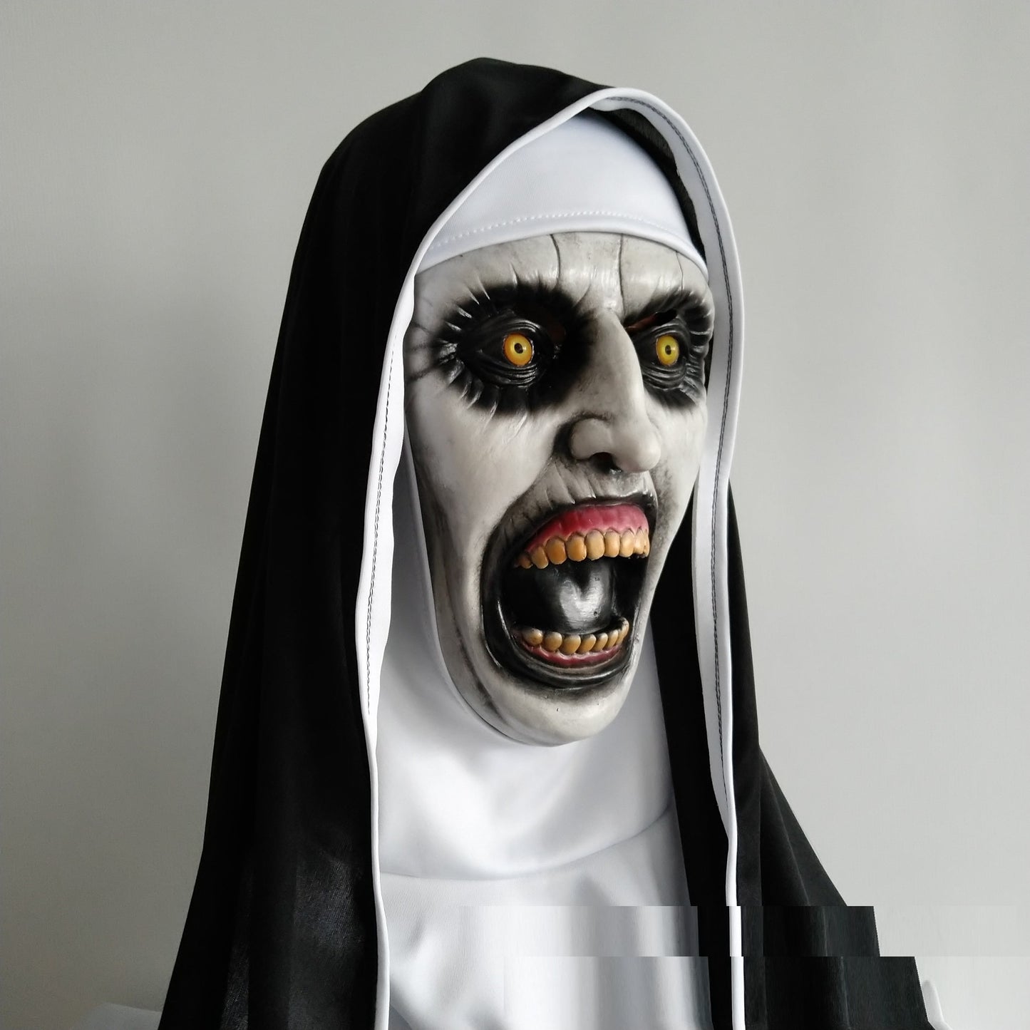 Halloween Latex Nun Horror Ghost Masker - Premium party from My Store - Just €34.67! Shop now at KIYOO Royal Brand