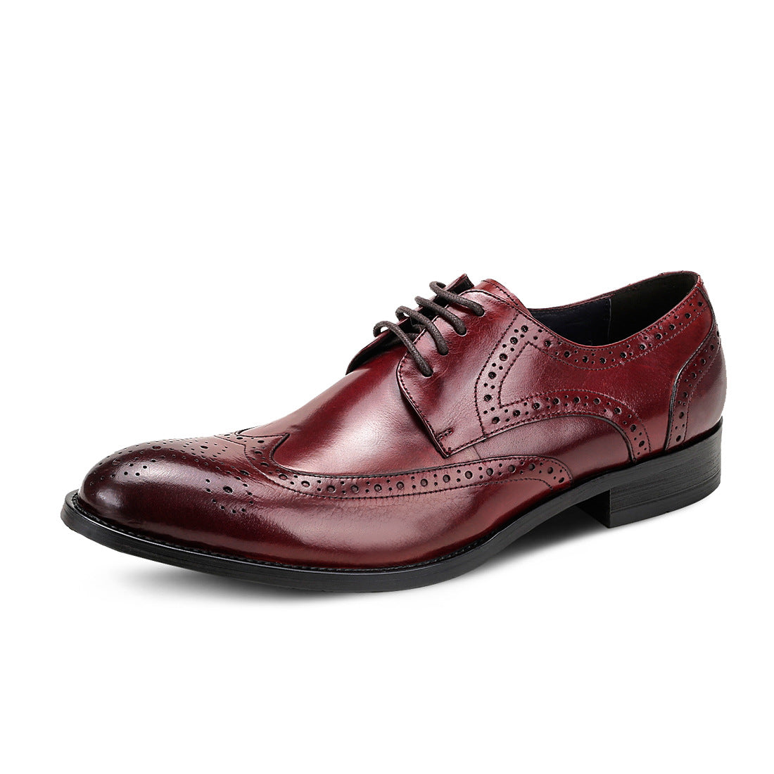 Brogues leather shoes - Premium veterschoenen from My Store - Just €197.38! Shop now at KIYOO Royal Brand