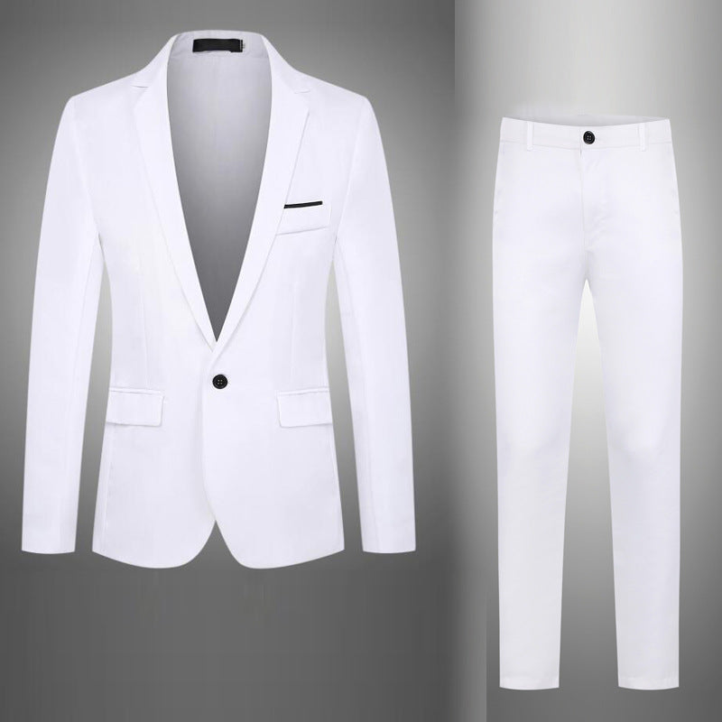 Suits For Wedding Tuxedo Clothes Jacket Men Suit - Premium Pakken & Stropdassen from My Store - Just €55.87! Shop now at KIYOO Royal Brand