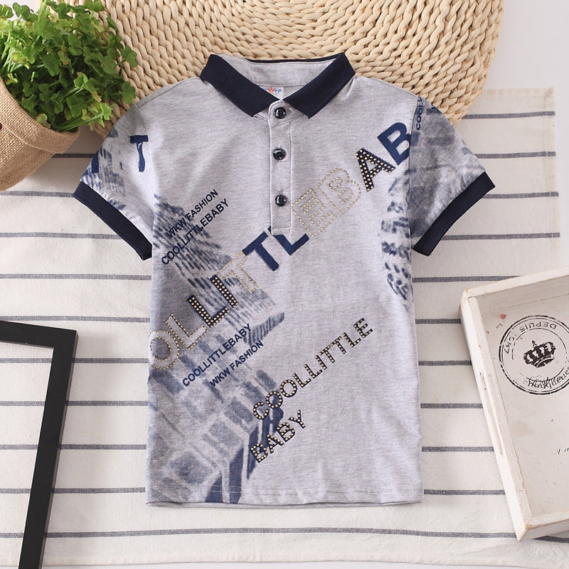 Kids Shirt Boys Tops Children Clothes Wear - Premium T-shirt Jongens from My Store - Just €22.29! Shop now at KIYOO Royal Brand