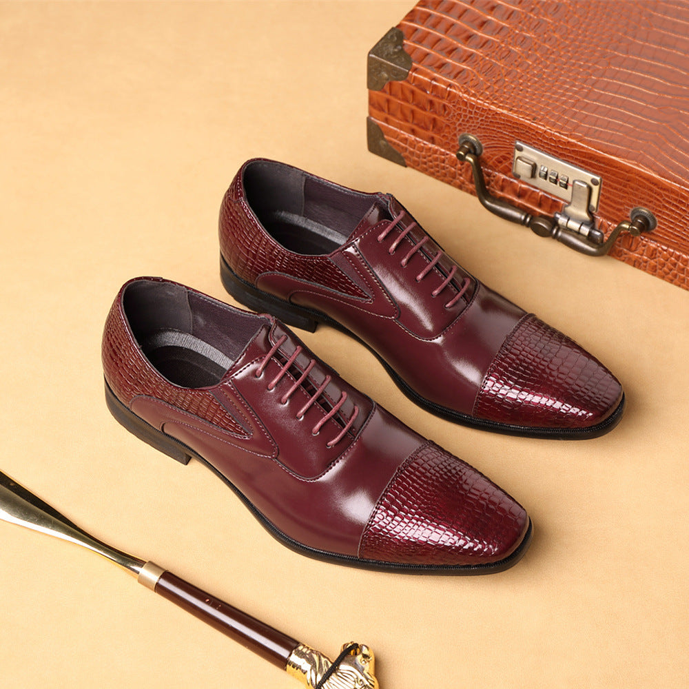 Business leather shoes - Premium veterschoenen from My Store - Just €42.52! Shop now at KIYOO Royal Brand