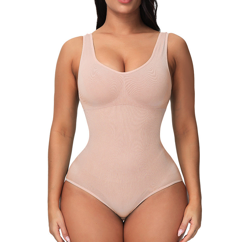 Corset Seamless One-piece Bodysuit - Premium jumpsuit from My Store - Just €28.65! Shop now at KIYOO Royal Brand