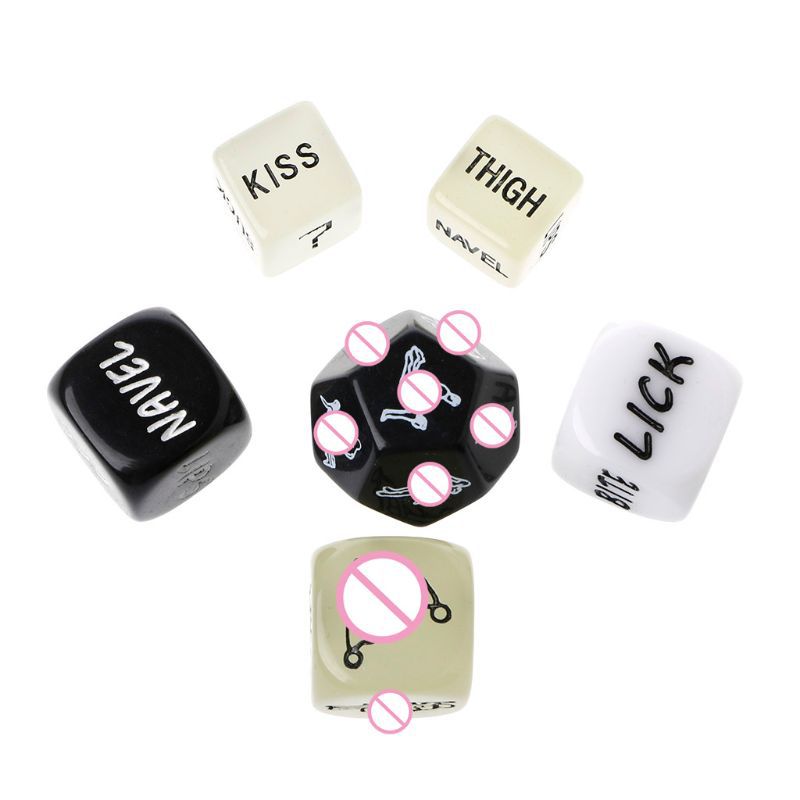 English Fun Dice Flirting Toys For Men And Women - Premium party from My Store - Just €11.26! Shop now at KIYOO Royal Brand