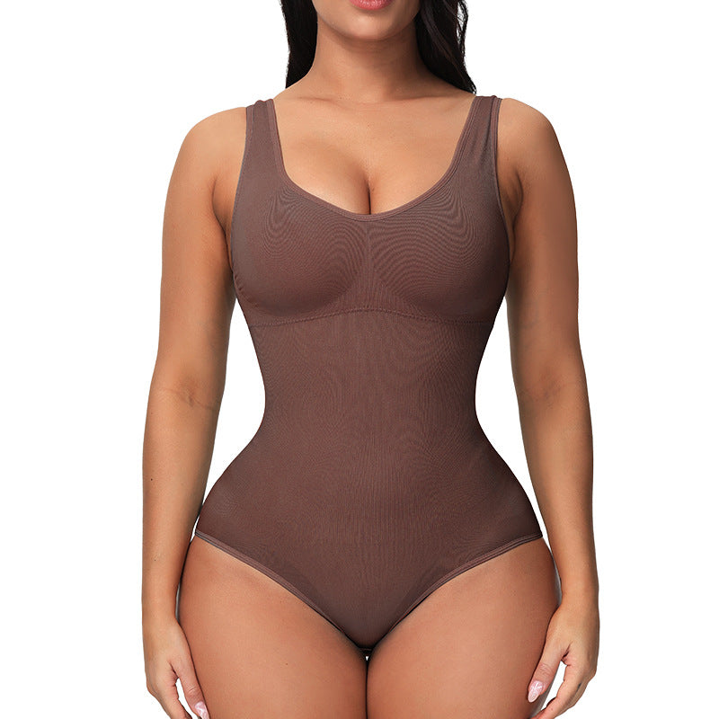 Corset Seamless One-piece Bodysuit - Premium jumpsuit from My Store - Just €28.65! Shop now at KIYOO Royal Brand