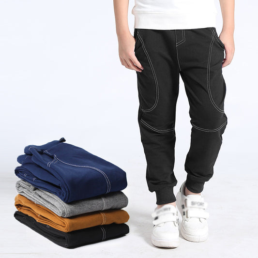 Spring And Autumn New Children's Pure Cotton Casual Sports Pants - Premium Jongens broeken from My Store - Just €32.01! Shop now at KIYOO Royal Brand