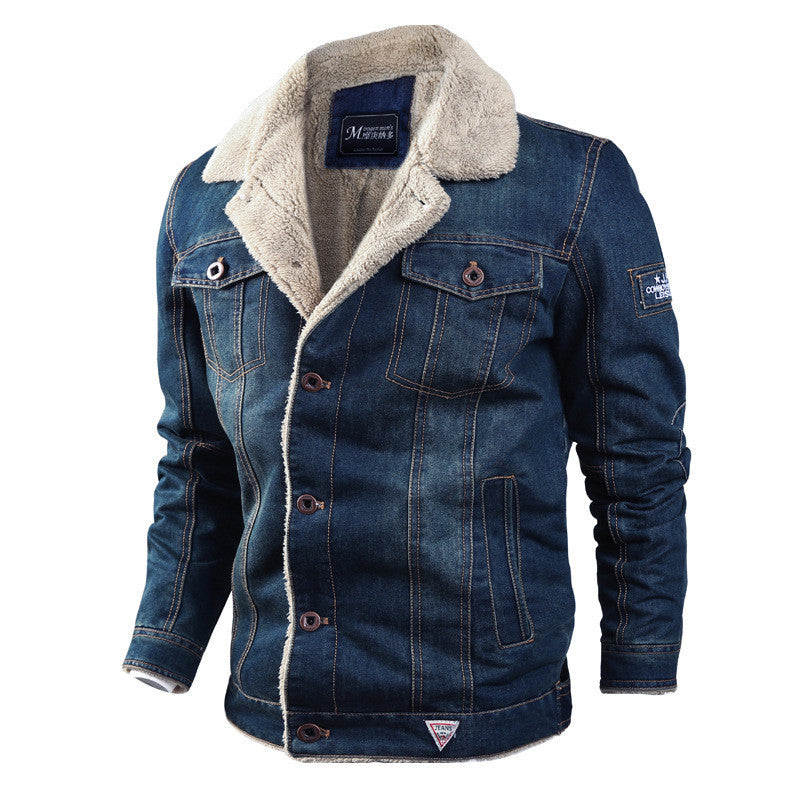 Denim jacket men - Premium Jassen from My Store - Just €69.79! Shop now at KIYOO Royal Brand