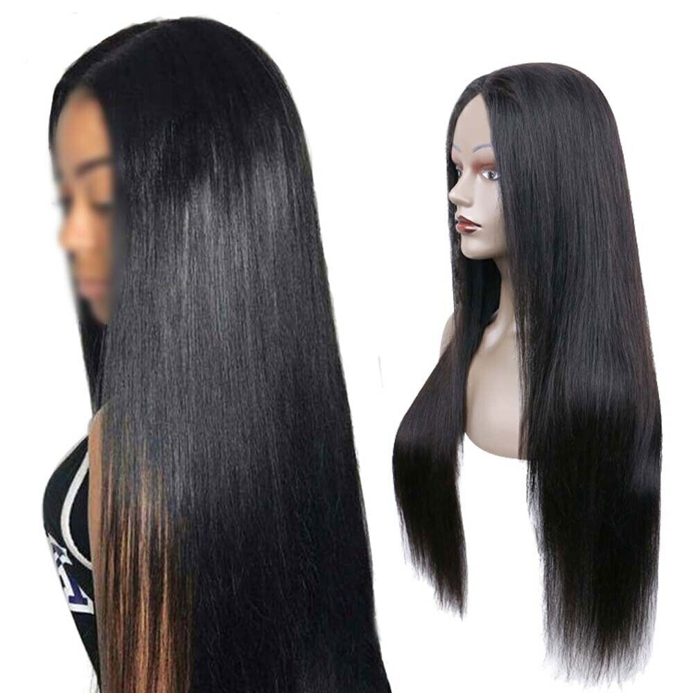 Zwart 70cm Synthetische Haarpruik - Premium haar from My Store - Just €60! Shop now at KIYOO Royal Brand