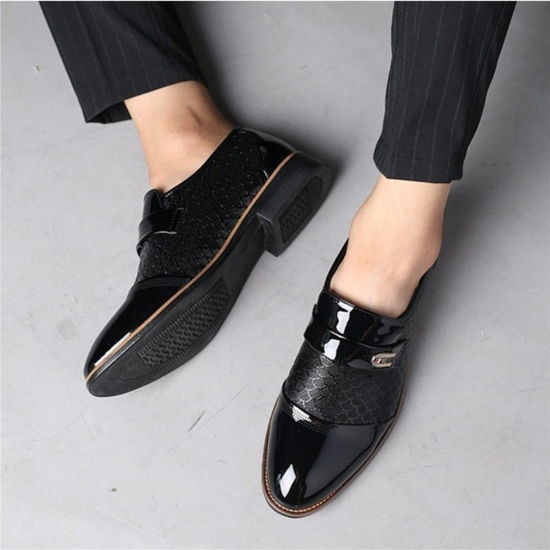 Men's leather shoes men's casual shoes