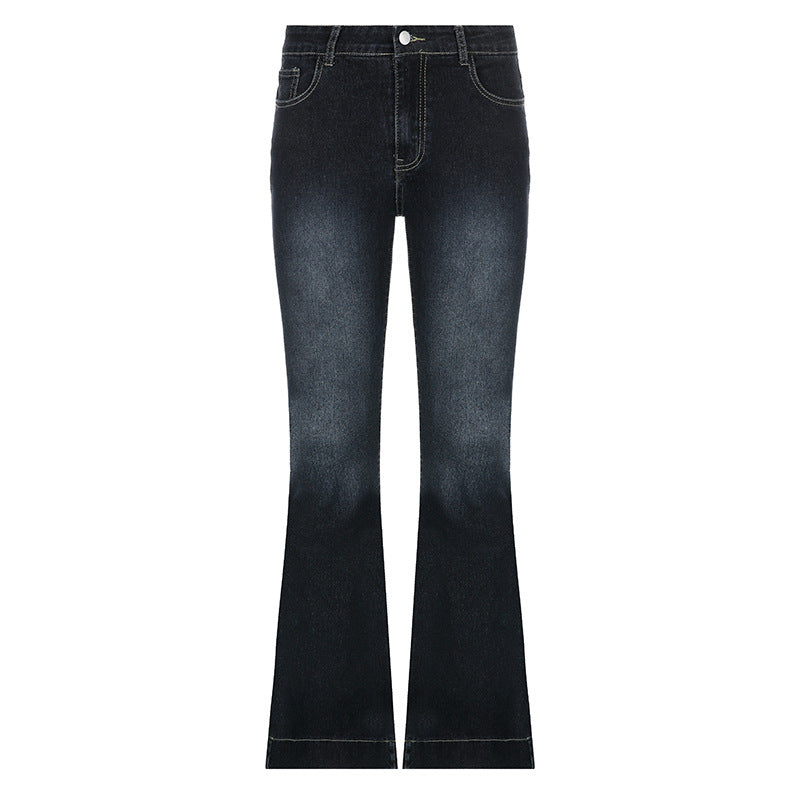 Women's Fashion Straight Casual Pants - Premium Dames Jeans from My Store - Just €37.76! Shop now at KIYOO Royal Brand