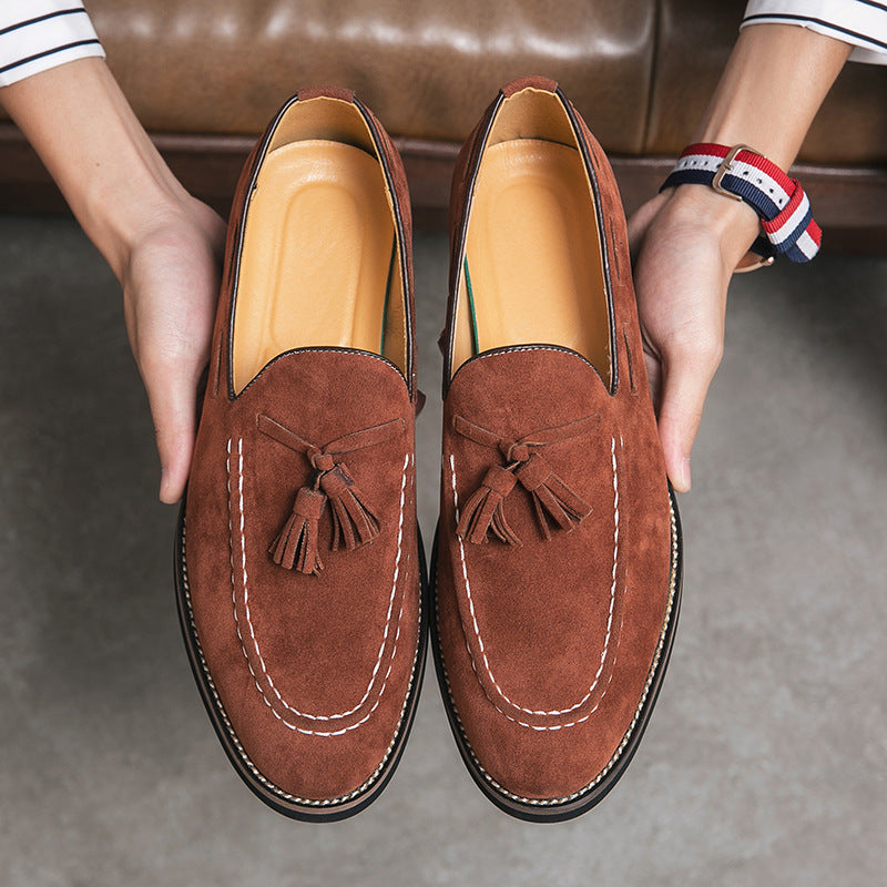 Men's Casual Fashion Suede Shoes - Premium Loafers from My Store - Just €73.44! Shop now at KIYOO Royal Brand