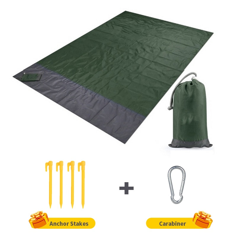 Draagbare strandmat - Premium sportartikelen from KIYOO Royal Brand - Just €26.39! Shop now at KIYOO Royal Brand