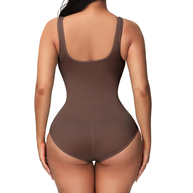 Corset Seamless One-piece Bodysuit - Premium jumpsuit from My Store - Just €28.65! Shop now at KIYOO Royal Brand