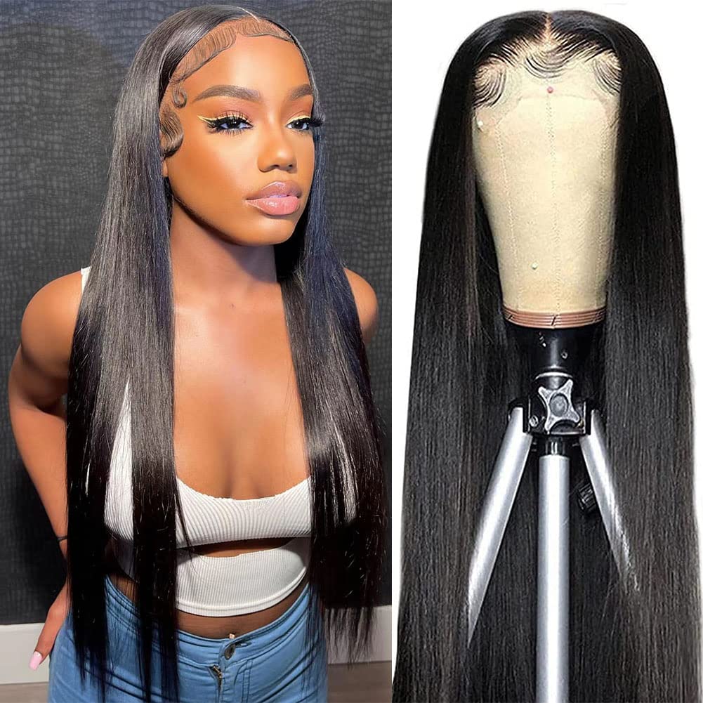 Human Hair HD Lace Wigs - Premium haar from My Store - Just €307.85! Shop now at KIYOO Royal Brand