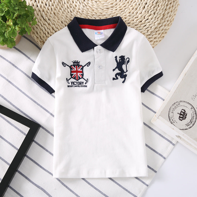 polo kids shirt boys - Premium T-shirt Jongens from My Store - Just €47.75! Shop now at KIYOO Royal Brand