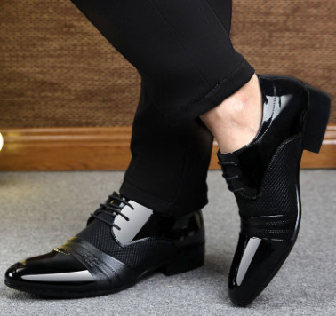 New men's fashion business casual shoes dress shoes - Premium veterschoenen from My Store - Just €43.18! Shop now at KIYOO Royal Brand