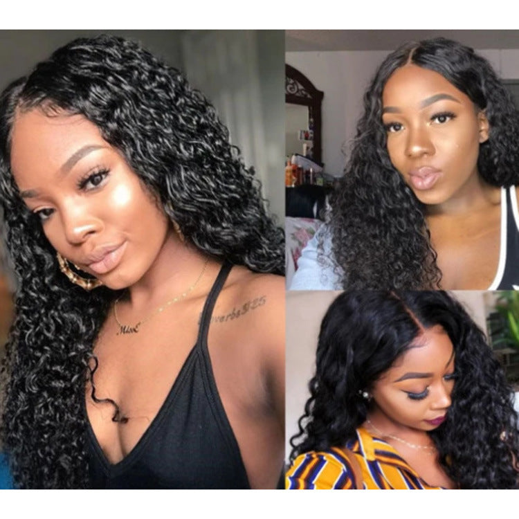 Wave high temperature silk African wig - Premium Pruiken/Waves from My Store - Just €60.43! Shop now at KIYOO Royal Brand