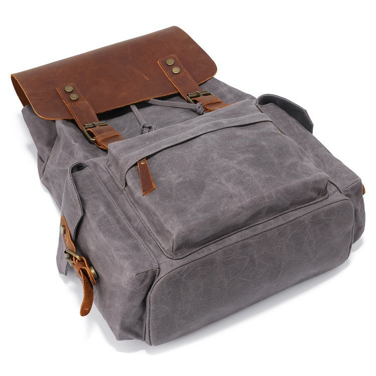 Canvas shoulder bag for men - Premium Tassen & Rugtassen from My Store - Just €98.02! Shop now at KIYOO Royal Brand