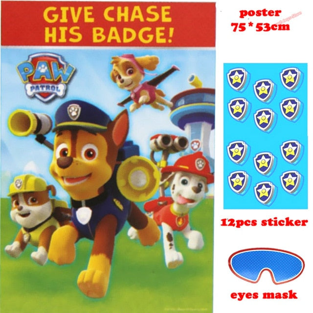 PAW Patrol verjaardagsfeestje decoratie - Premium  from My Store - Just €16.56! Shop now at KIYOO Royal Brand